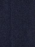 John Lewis Wool Silk Blend Knee High Socks, Navy