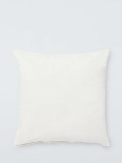 John Lewis Microfibre Cushion Pad, White
