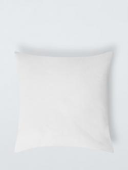 John Lewis Microfibre Cushion Pad, White