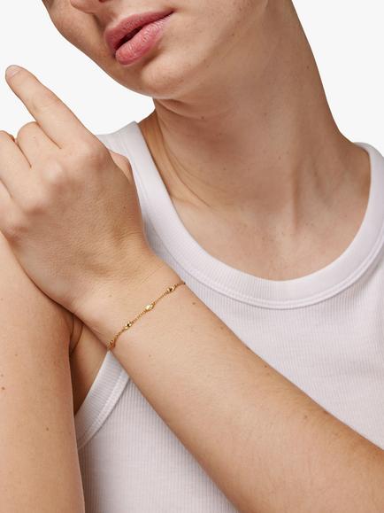ENAMEL Copenhagen Kia Chain Bracelet - view 2, Gold