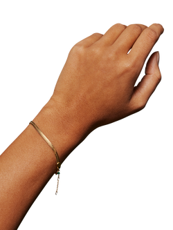 ENAMEL Copenhagen Caroline Chain Bracelet - view 2, Gold