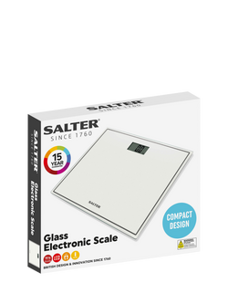 Salter Compact Digital Bathroom Scale, White
