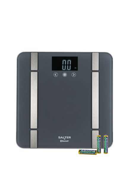 Salter Smart Bathroom Scale, Charcoal, Grey