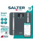 Salter Smart Bathroom Scale, Charcoal