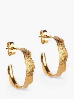 ENAMEL Copenhagen Ane Small Hoop Earrings, Gold