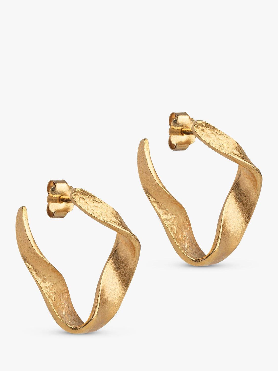 Product image 1 of 4, which shows ENAMEL Copenhagen Dalia Earrings, Gold
