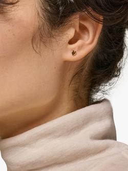 ENAMEL Copenhagen Heart Stud Earrings - view 2, Gold
