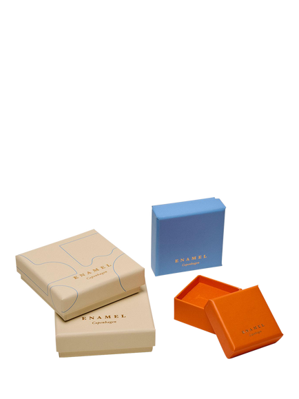 ENAMEL Copenhagen Soleil Stud Earrings - view 2, Gold