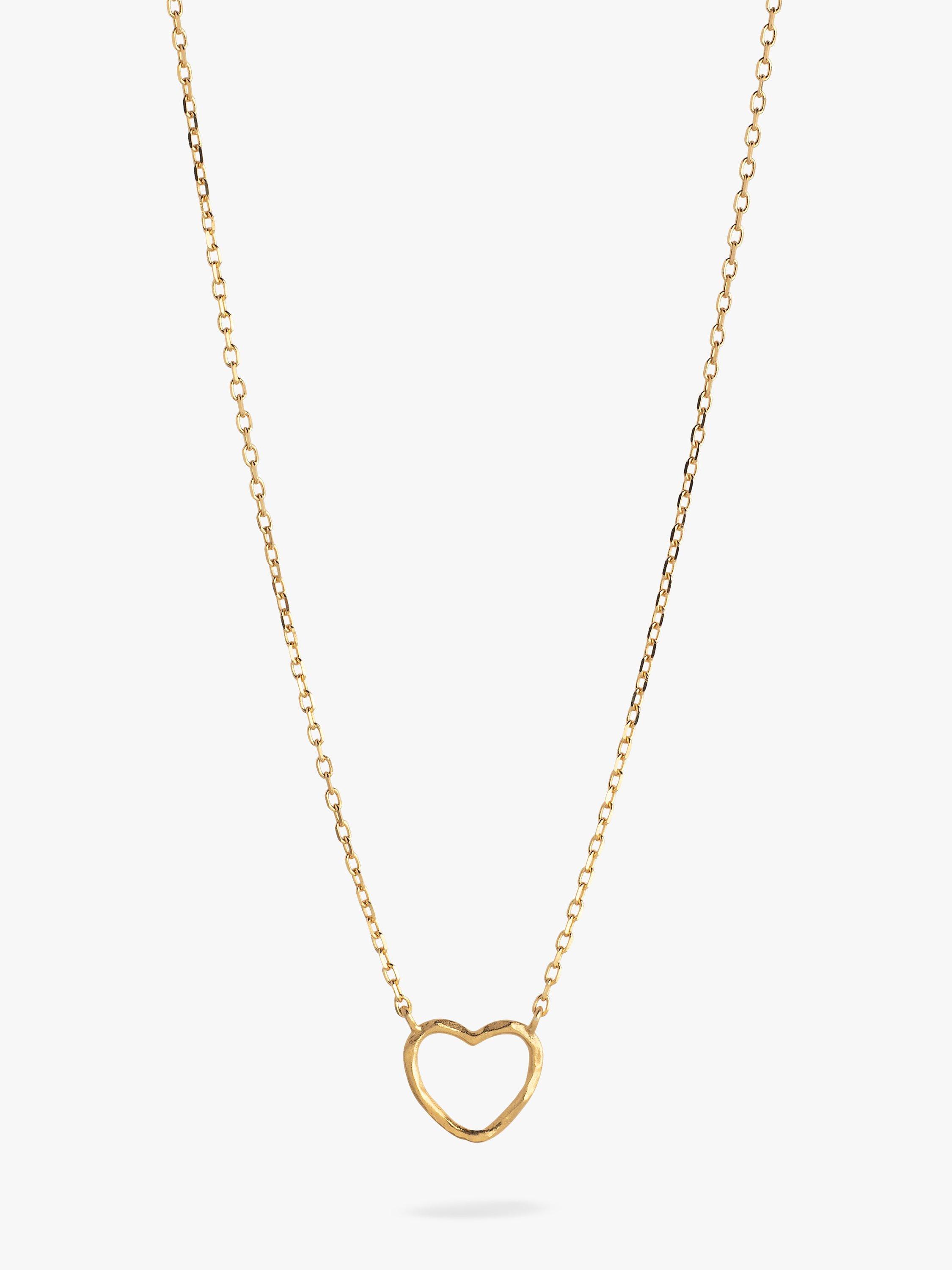 Product image 1 of 5, which shows ENAMEL Copenhagen Heart Necklace, Gold