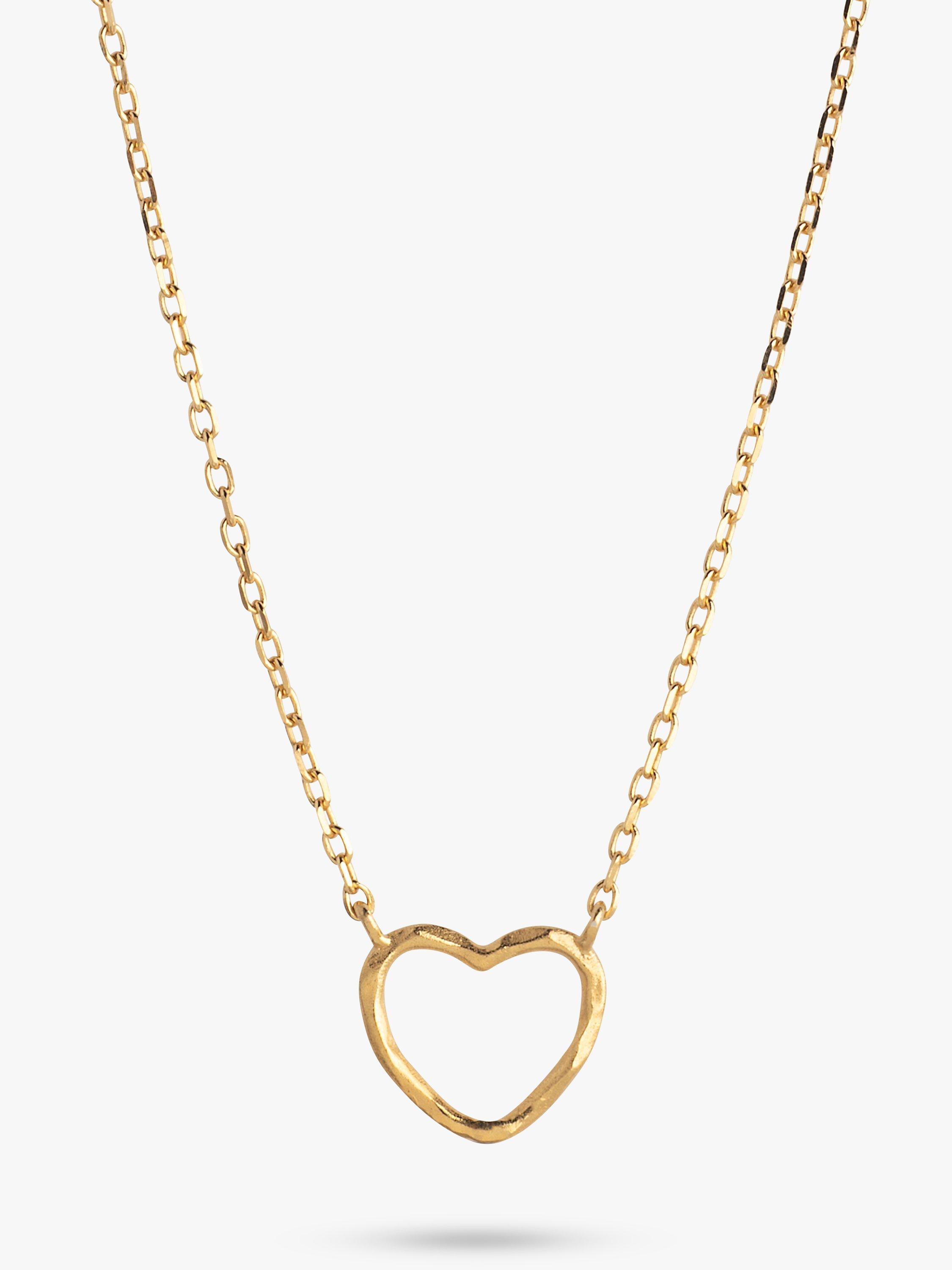 Product image 2 of 5, which shows ENAMEL Copenhagen Heart Necklace, Gold