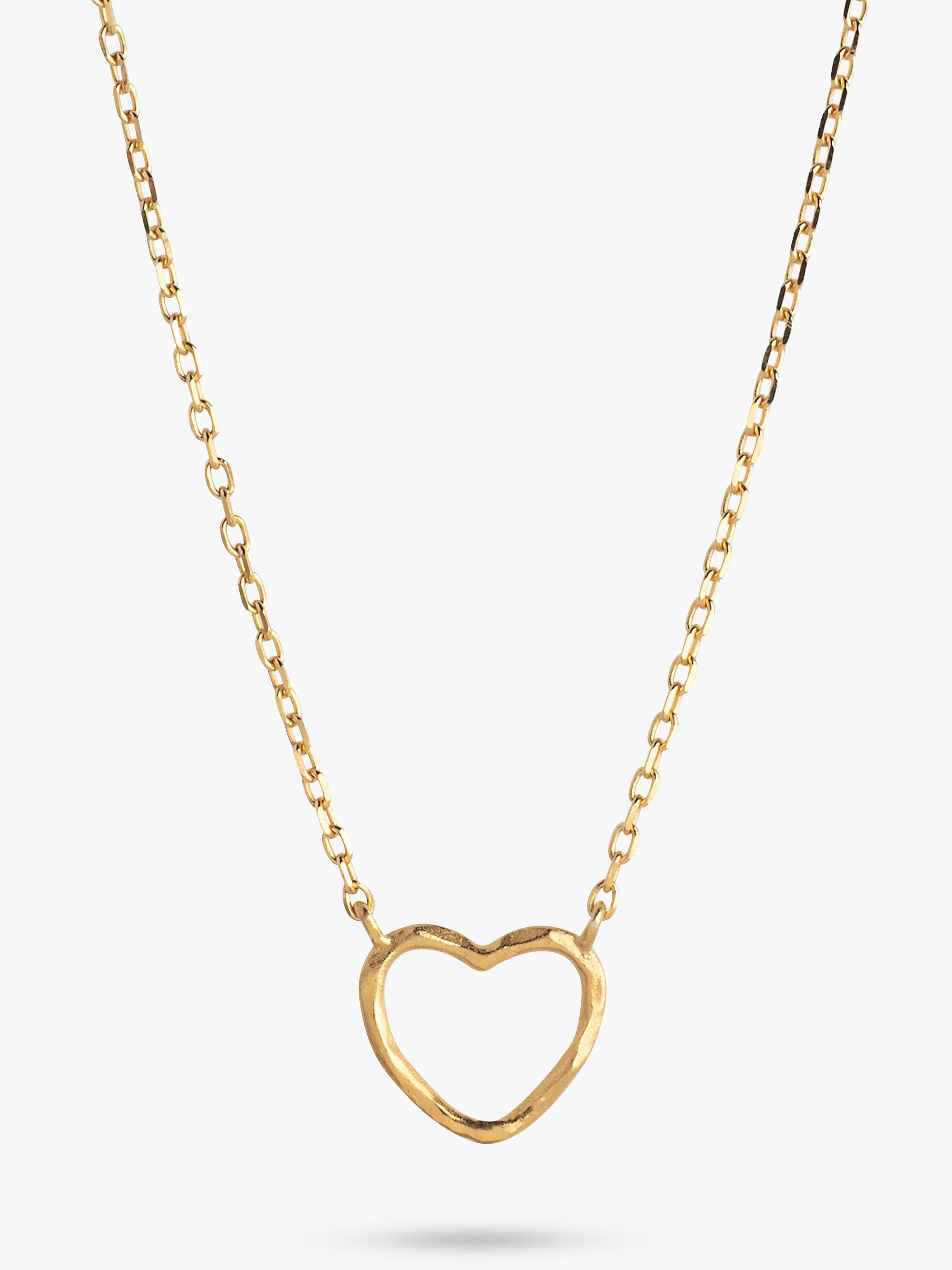 ENAMEL Copenhagen Heart Necklace, Gold