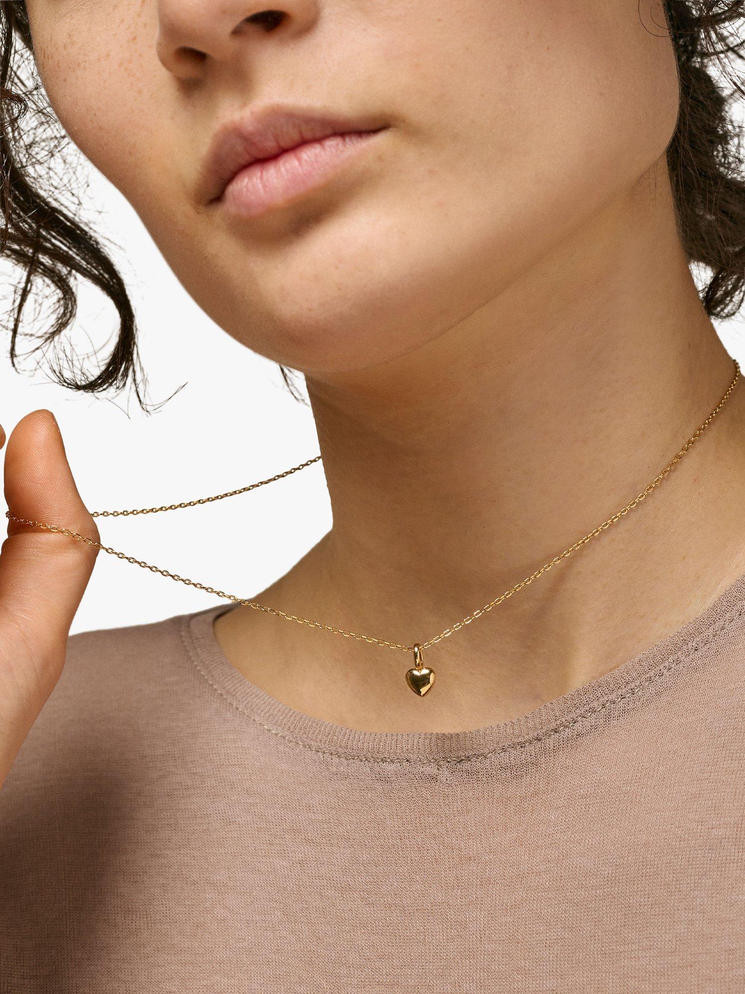 Product image 3 of 6, which shows ENAMEL Copenhagen Amore Necklace, Gold