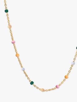 ENAMEL Copenhagen Lola Chain Necklace - view 2, Gold/Multi