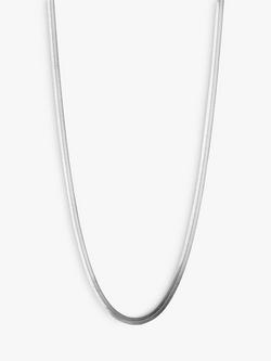 ENAMEL Copenhagen Caroline Chain Necklace, Silver