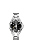 BOSS Men's Troper Automatic Bracelet Strap Watch, Silver/Black