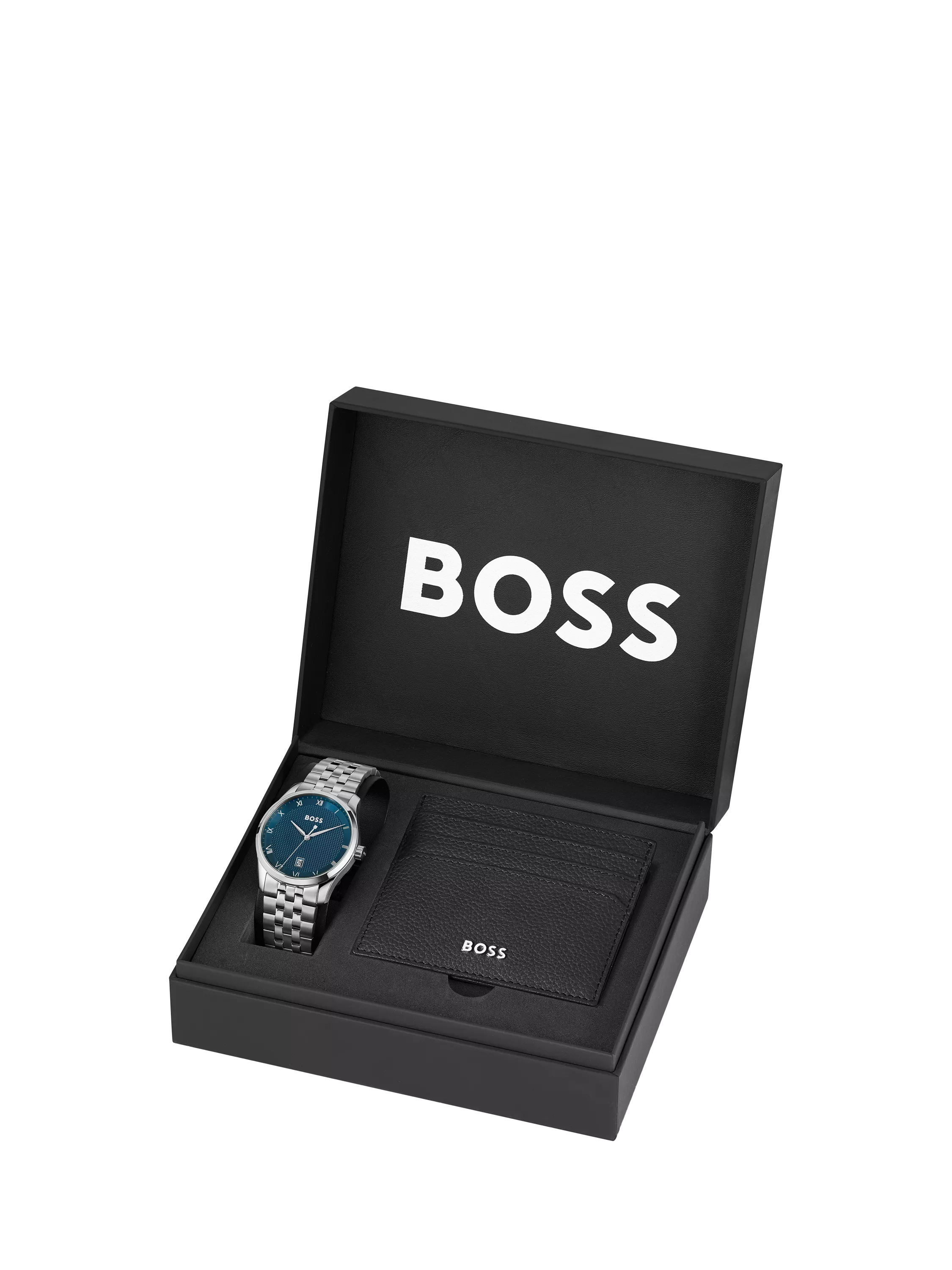 Mens hugo boss cufflink box set watch best sale