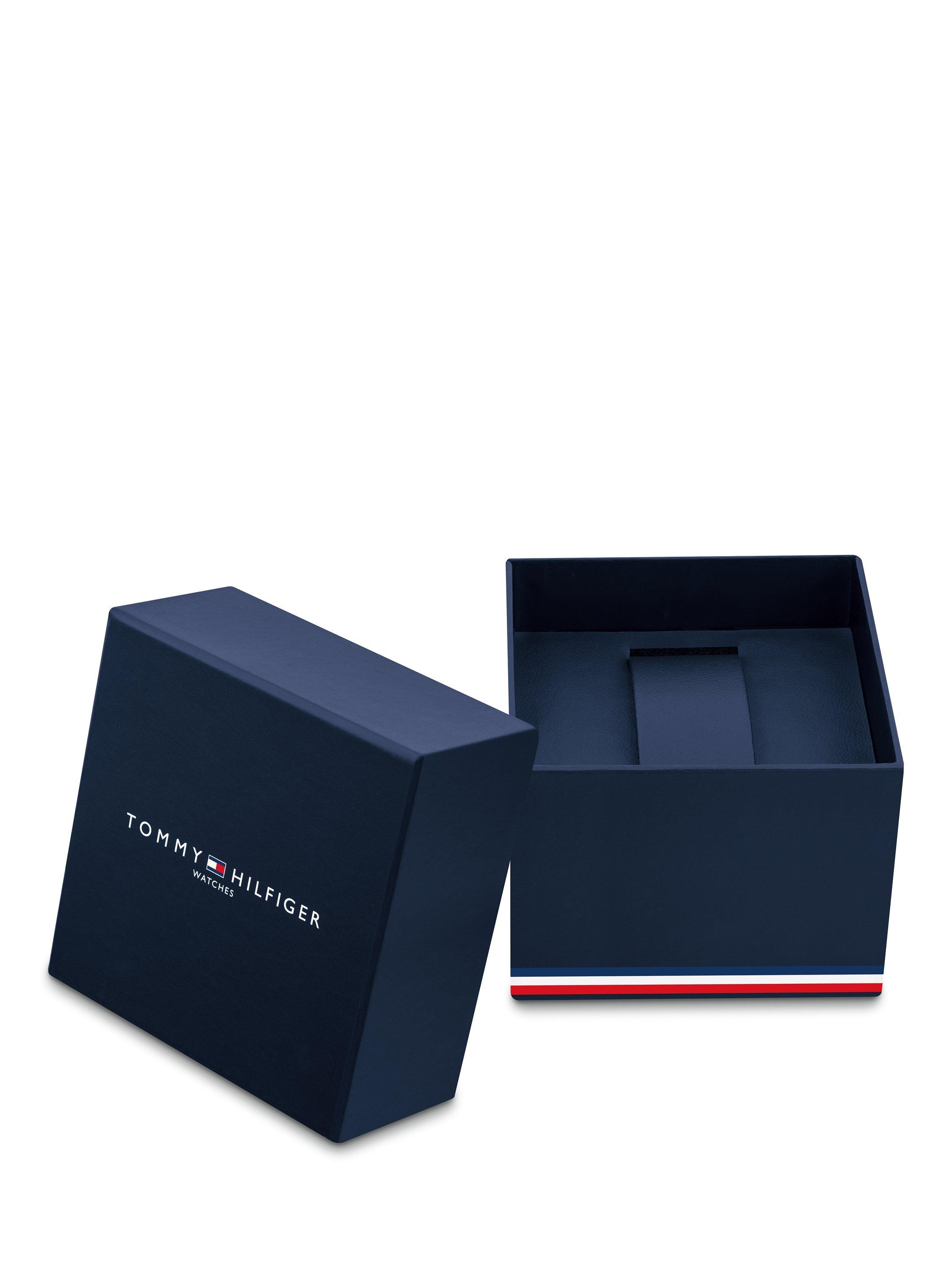 Product image 5 of 5, which shows Tommy Hilfiger 1792156 Men's Chronograph Bracelet Strap Watch, Silver