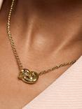 Olivia Burton Lovers Knot Necklace, Gold