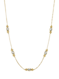 Olivia Burton Marquis Caviar Bead Necklace, Gold