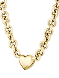 BOSS Honey Love Heart Pendant Necklace, Gold