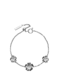 Olivia Burton Tudor Rose Chain Bracelet, Silver