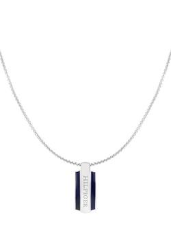 Tommy Hilfiger Men's Pendant Necklace, Silver - view 2, Silver