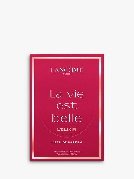 Lancôme La Vie Est Belle L'Elixir Eau de Parfum Refillable - view 2, 