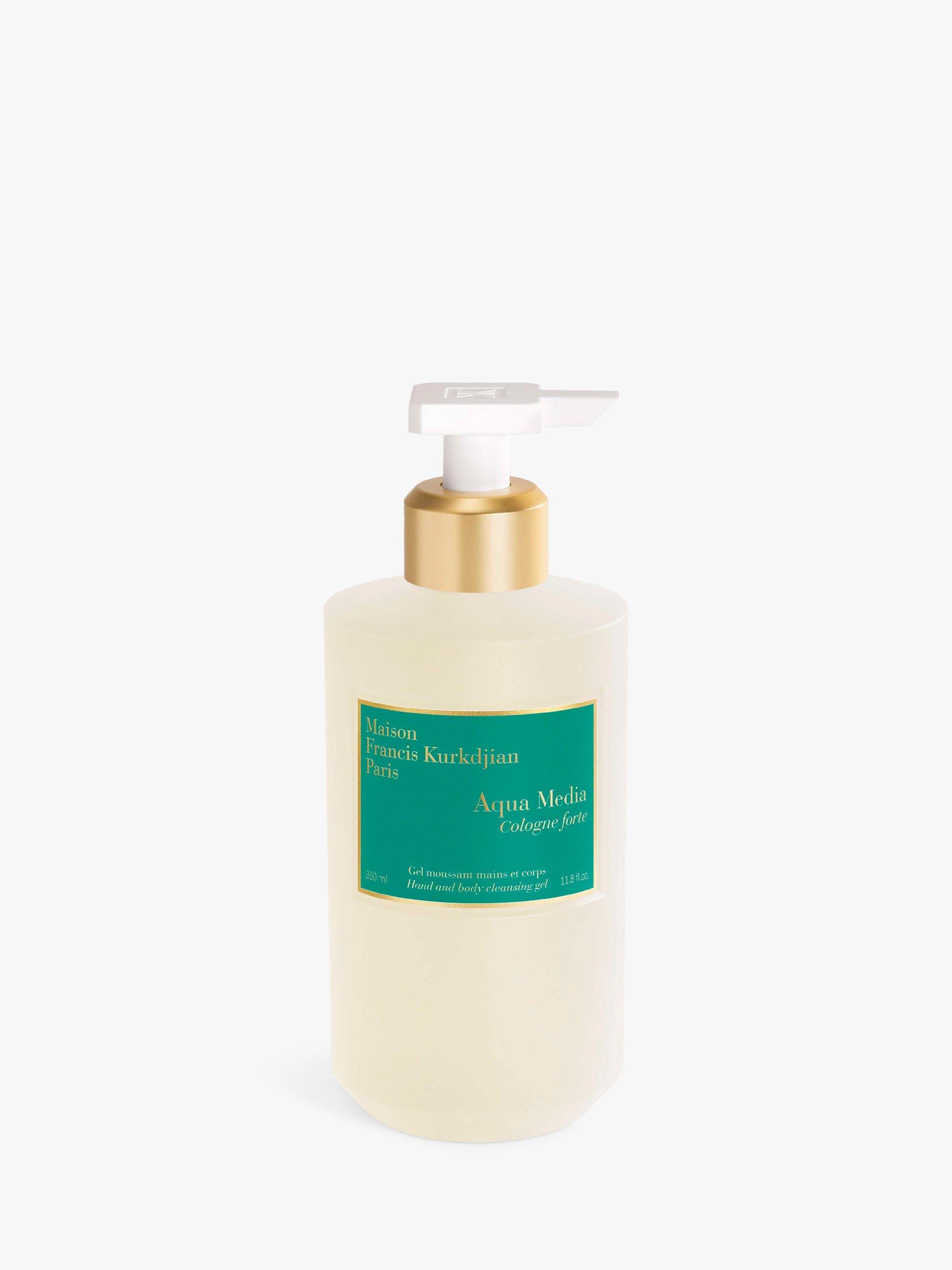 Product image 1 of 2, which shows Maison Francis Kurkdjian Aqua Media Cologne Forte Hand & Body Cleansing Gel, 350ml