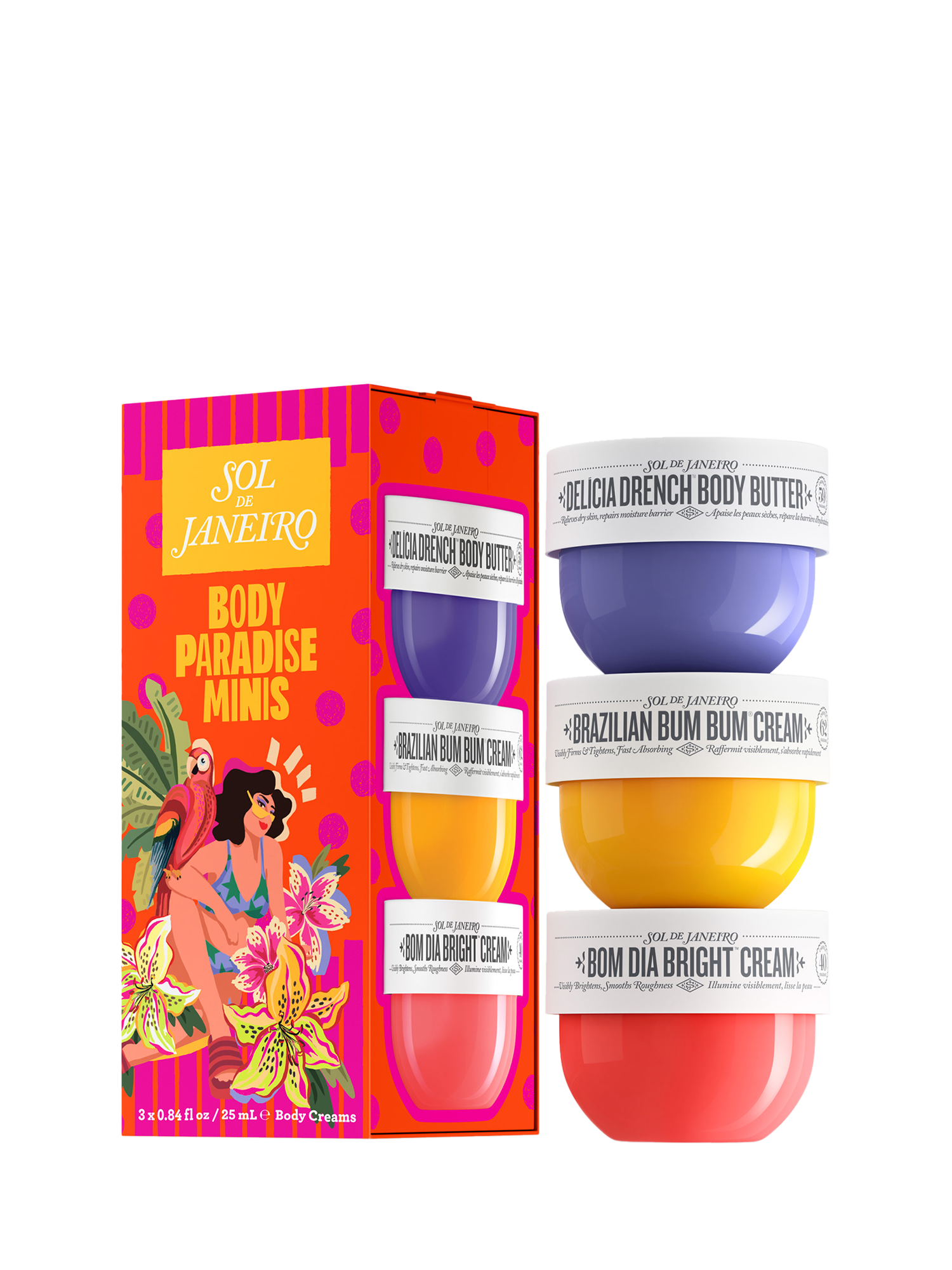 Sol de Janeiro Body Paradise Minis Skincare Gift Set