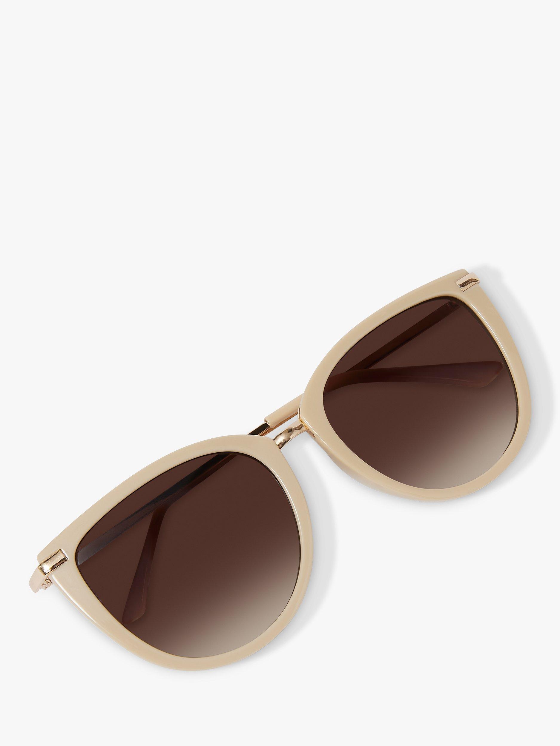 Katie Loxton Sardinia Sunglasses, Natural