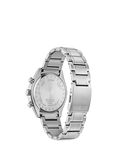 Citizen Tsuki-Yomi Radio-Controlled Moon Phase Eco-Drive Bracelet Strap Watch, Silver/Red