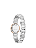 Citizen EM1110-81N Women's L Arcly Diamond Eco-Drive Bracelet Strap Watch, Silver/Pink