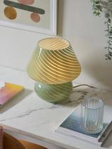 John Lewis Glass Mushroom Table Lamp