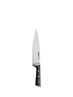 Tefal Ice Force Stainless Steel Chef's Knife, 20cm, Black