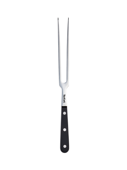 Tefal Ice Force Stainless Steel Meat Fork, 17cm, Black