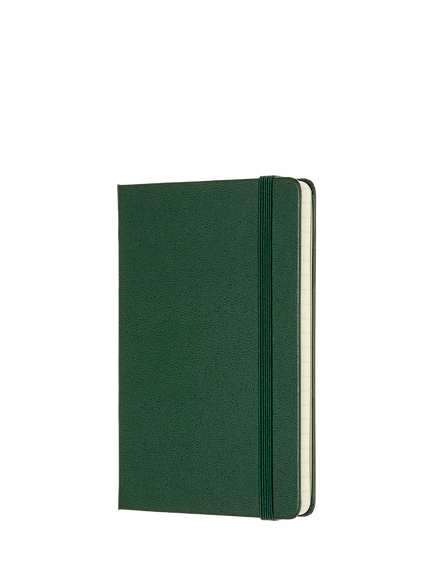 Moleskine Pocket Hardback Notebook, Green - view 2, Green