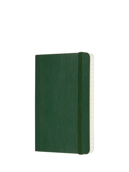 Moleskine Pocket Soft Cover Notebook, Green - view 2, Green
