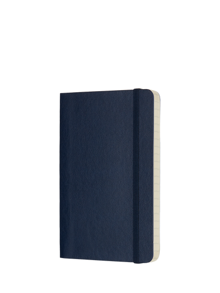 Moleskine Pocket Hardback Notebook, Blue - view 2, Blue