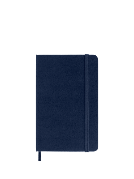 Moleskine Pocket Hard Cover Notebook, Blue, Blue