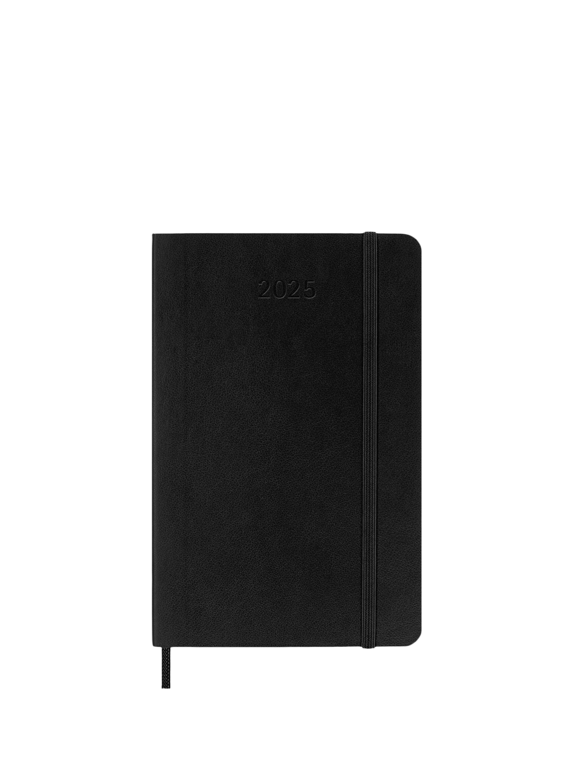 Moleskine Pocket Soft Cover Week on One Page 2025 Diary, Black