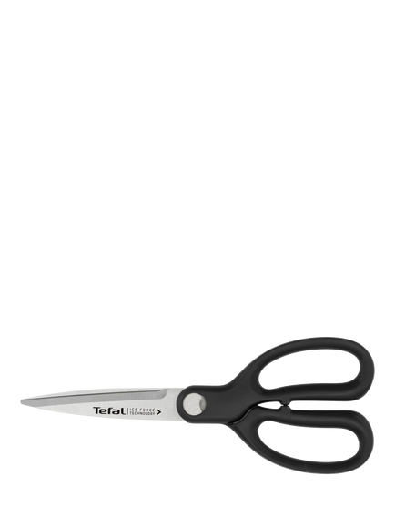 Tefal Ice Force Stainless Steel Kitchen Scissors, Black