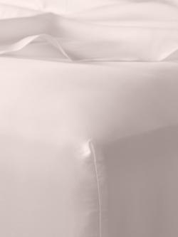 Bedfolk Luxe Cotton Deep Fitted Sheets, Rose