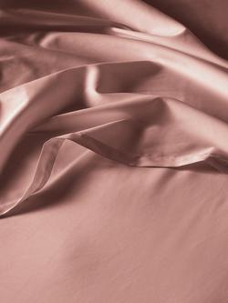 Bedfolk Luxe Cotton Deep Fitted Sheets - view 2, Rust