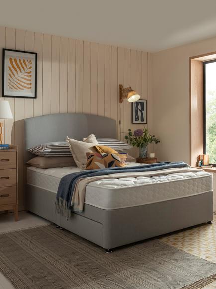 Silentnight Sleep Retreat Comfort Mattress, Extra Firm Tension, Double, White