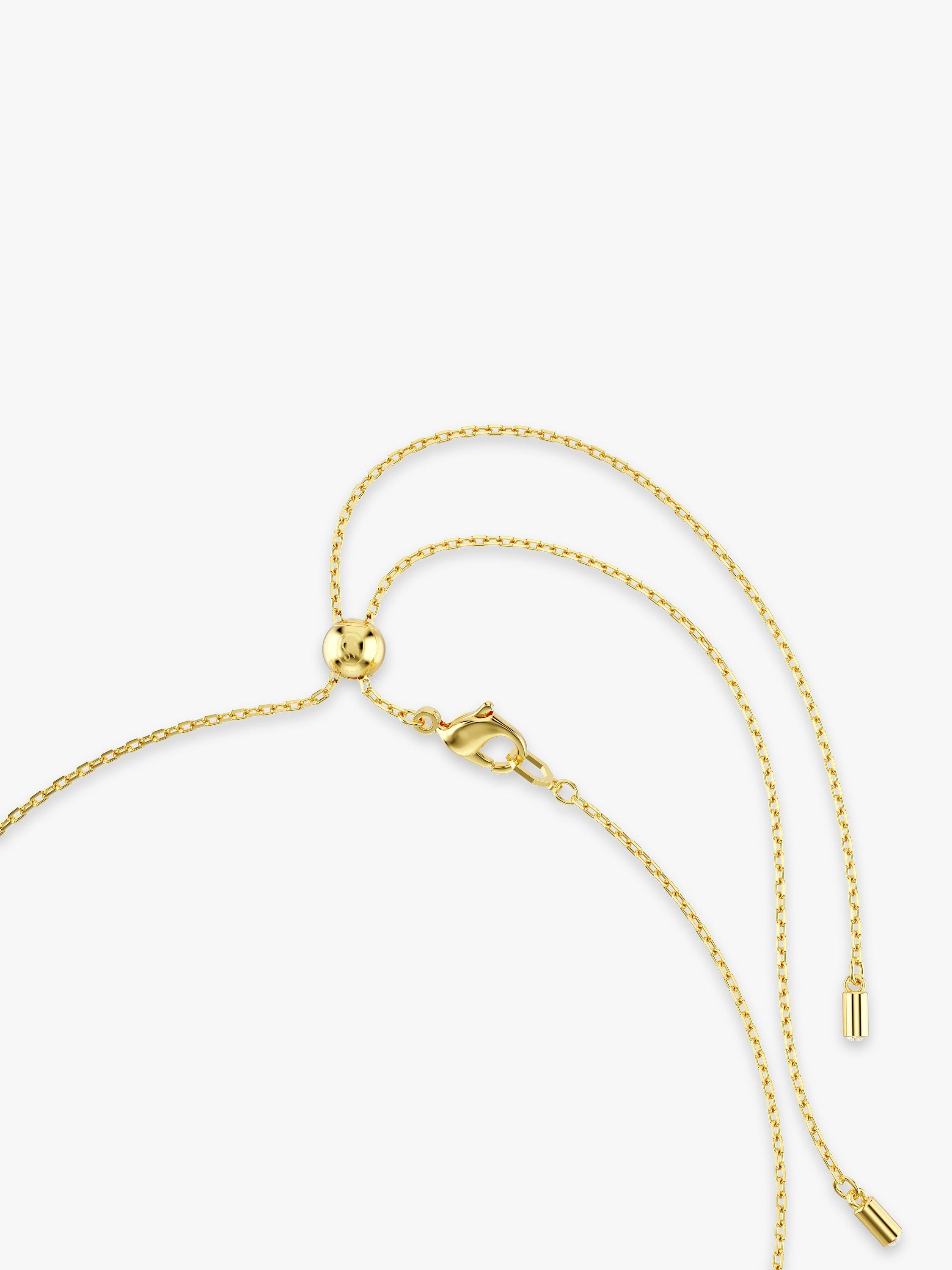 Product image 3 of 5, which shows Swarovski Symbolica Charm Choker Necklace, Gold