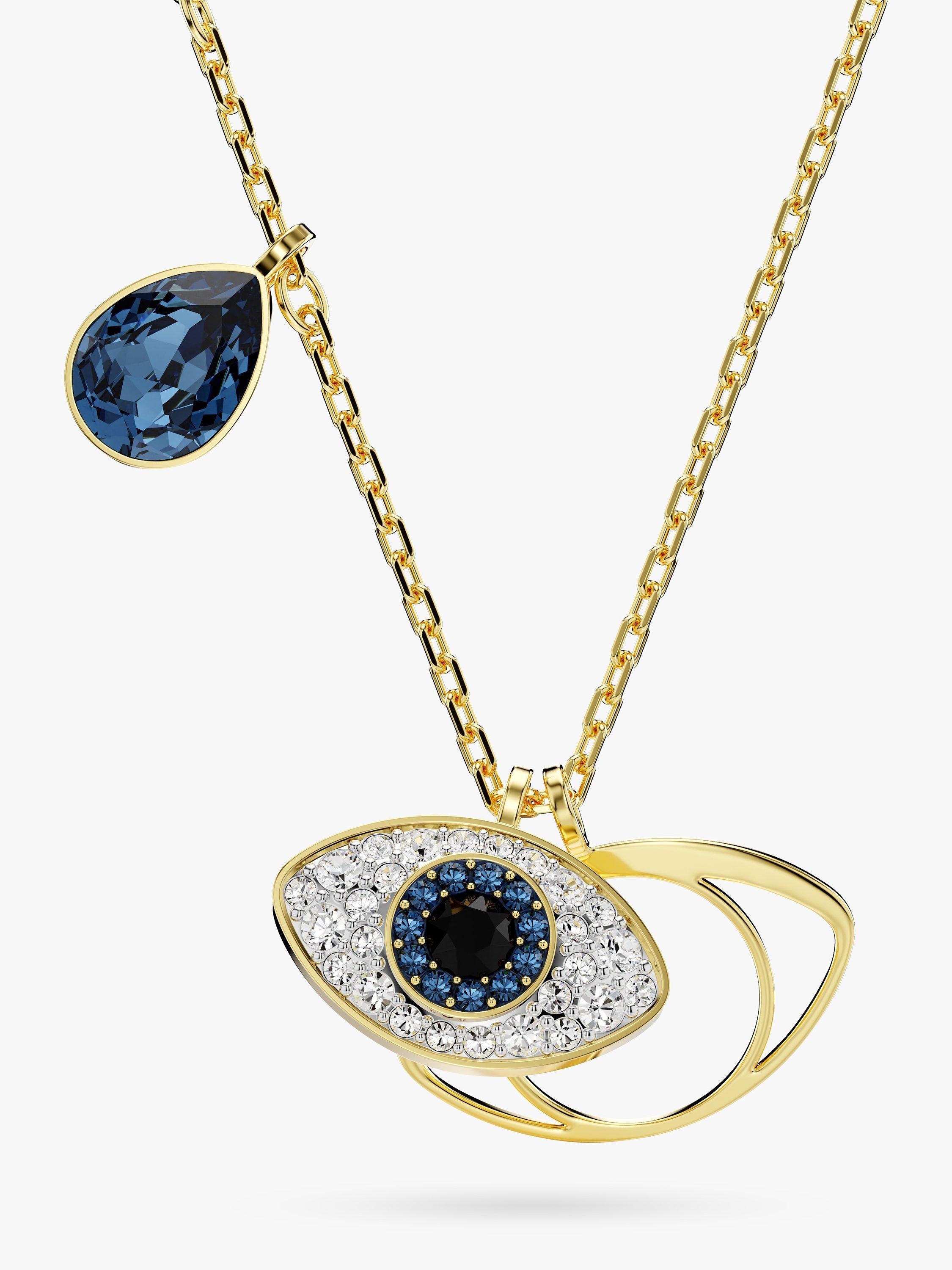 Product image 1 of 4, which shows Swarovski Mystical Symbolica Pendant Necklace, Gold