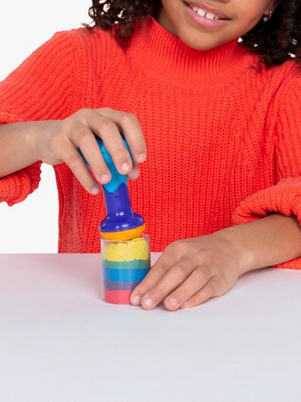Spin Master Kinetic Sand Rainbow Mix Set - view 2, Multi