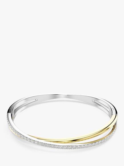 Swarovski Hyperbola Two Tone Bracelet, Silver/Multi, Silver/Multi