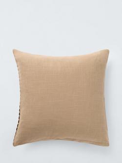 John Lewis Bandara Stripe Cushion, Multi - view 2, Multi