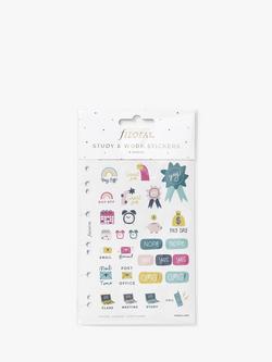 Filofax Study & Work Personal Organiser Stickers, Multi